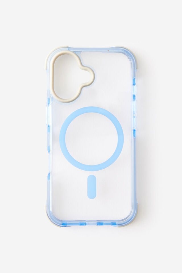 Active Shockproof Case Iphone 16, BLUE SKIES/CONCRETE