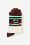 Mid Crew Relative Energy Socks, BEST BRO - example image 3