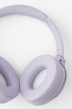 Soundvibe Wireless Headphones, SILVER LILAC - alternate image 6