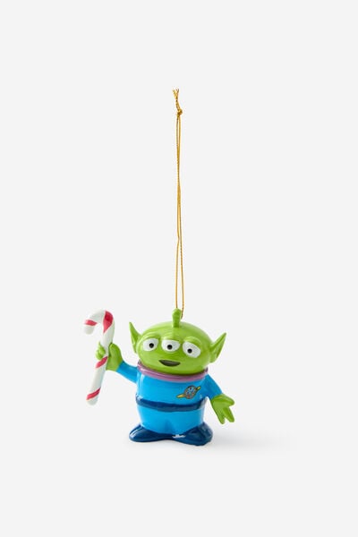 Collab Resin Christmas Ornament, LCN DIS TOY STORY ALIEN