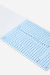 A5 Planner Pad, TO DO BLUE SKIES - alternate image 4