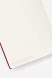 Metro B5 Hard Plain Notebook, Cabernet - alternate image 4