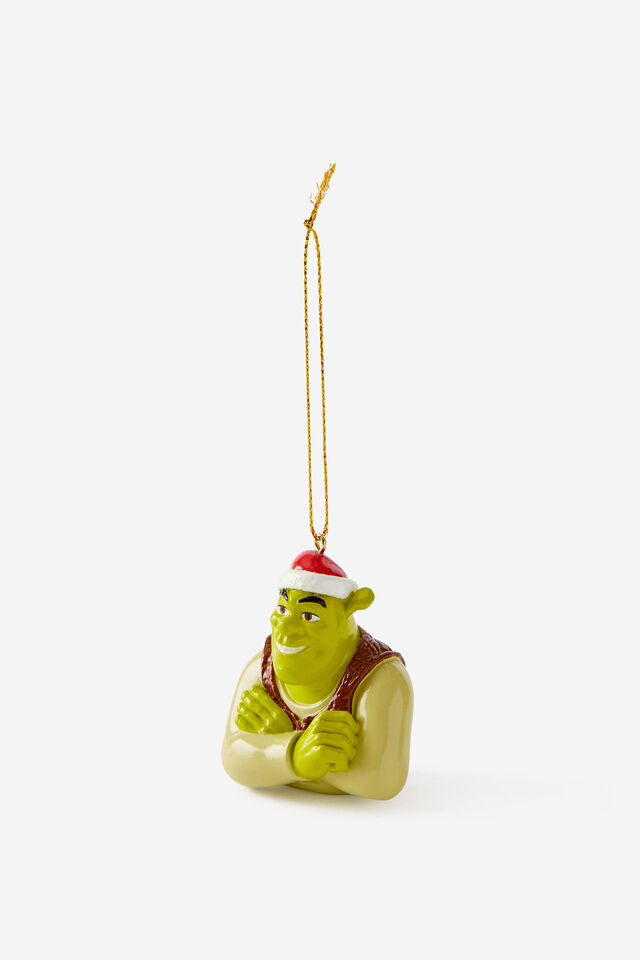 Collab Resin Christmas Ornament, LCN UNI SHREK CHRISTMAS