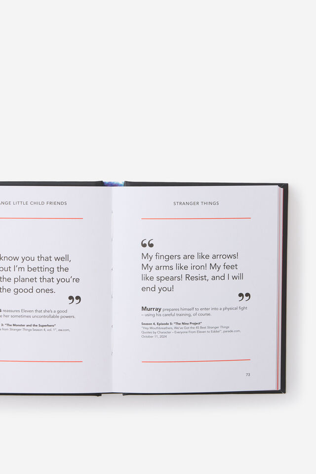 The Little Guide To Stranger Things Book, ASSORTED