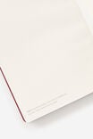 Metro A5 Hard Plain Notebook, Cabernet - alternate image 4