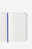 A5 Hard Lined Notetaker Notebook, JELLY MINT POLKA - example image 2