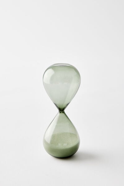 15 Minute Hour Glass, TYPO GREEN