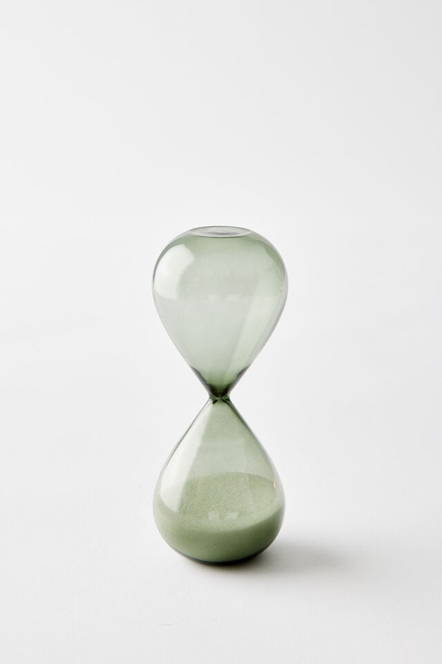 15 Minute Hour Glass, TYPO GREEN