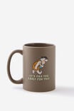 Daily Dose Mug, LCN WB FLINTSTONES TOO EARLY - alternate image 3