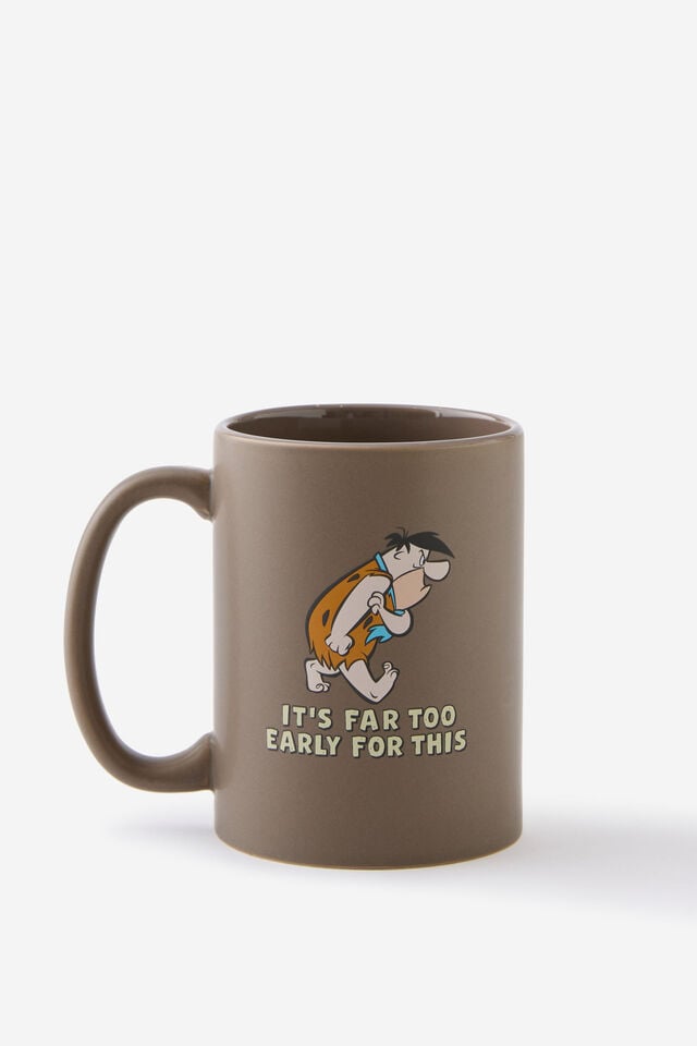 Daily Dose Mug, LCN WB FLINTSTONES TOO EARLY