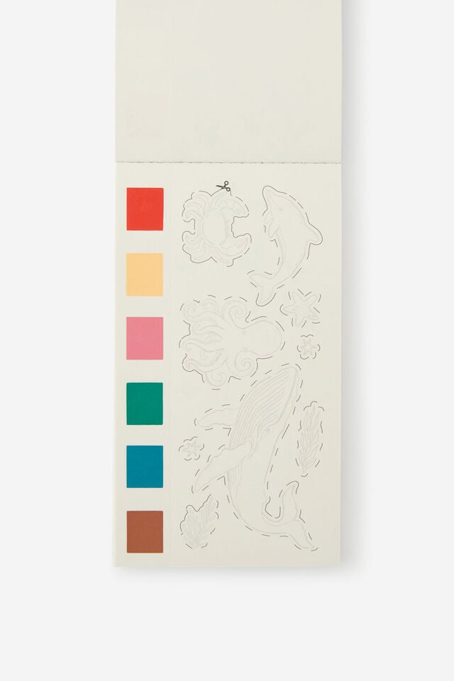 Mini Watercolour Paint Pad 2.0, AQUAMARINE