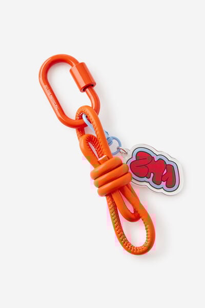 Collab Carabiner Bag Charm, LCN DOO DOODLE BOY/SHY