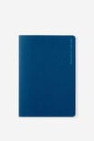A5 Stitch Notebook, BERRY BLUE - alternate image 1