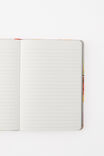 A5 Buffalo Journal, FRUIT ORCHID / WHITE - alternate image 2