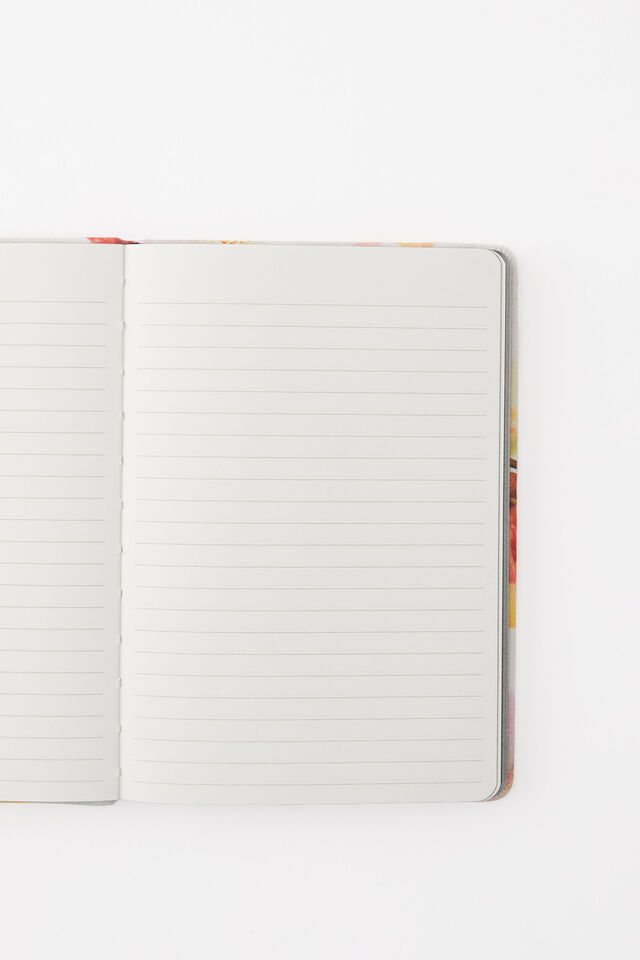A5 Buffalo Journal, FRUIT ORCHID / WHITE