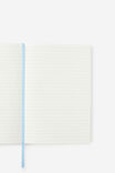 A5 Soft Lined Notetaker Notebook, MINTY BLUE SKIES SPLICE - example image 2