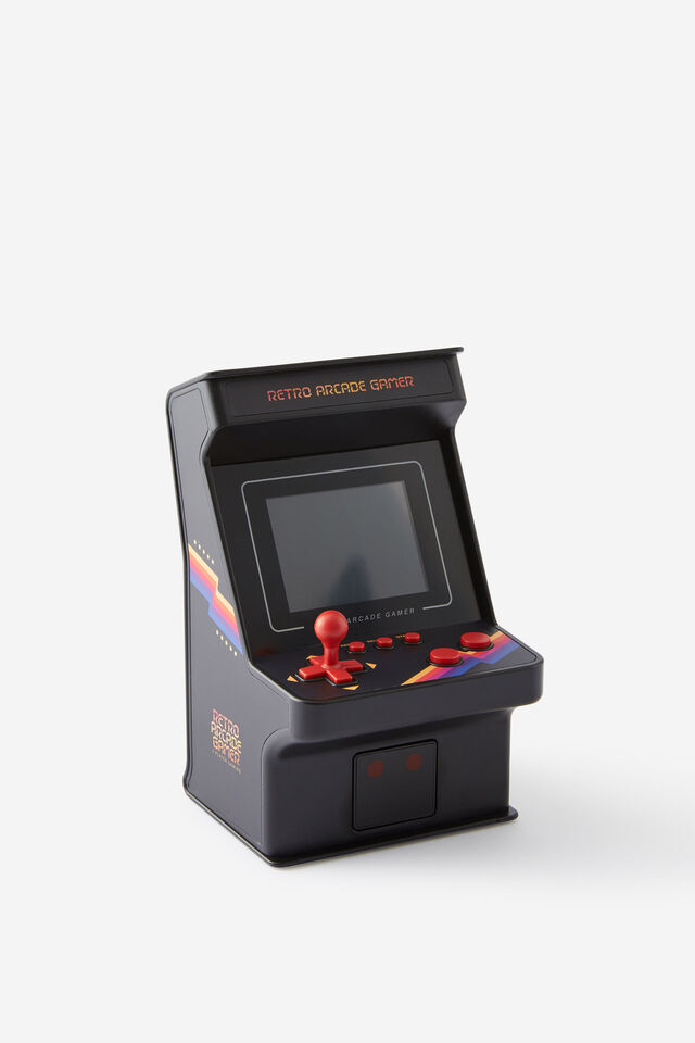 Mini Arcade Gamer 2 Player, BLACK