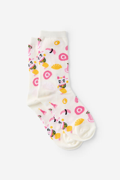 Socks, SUSHI AND MATCHA YDG