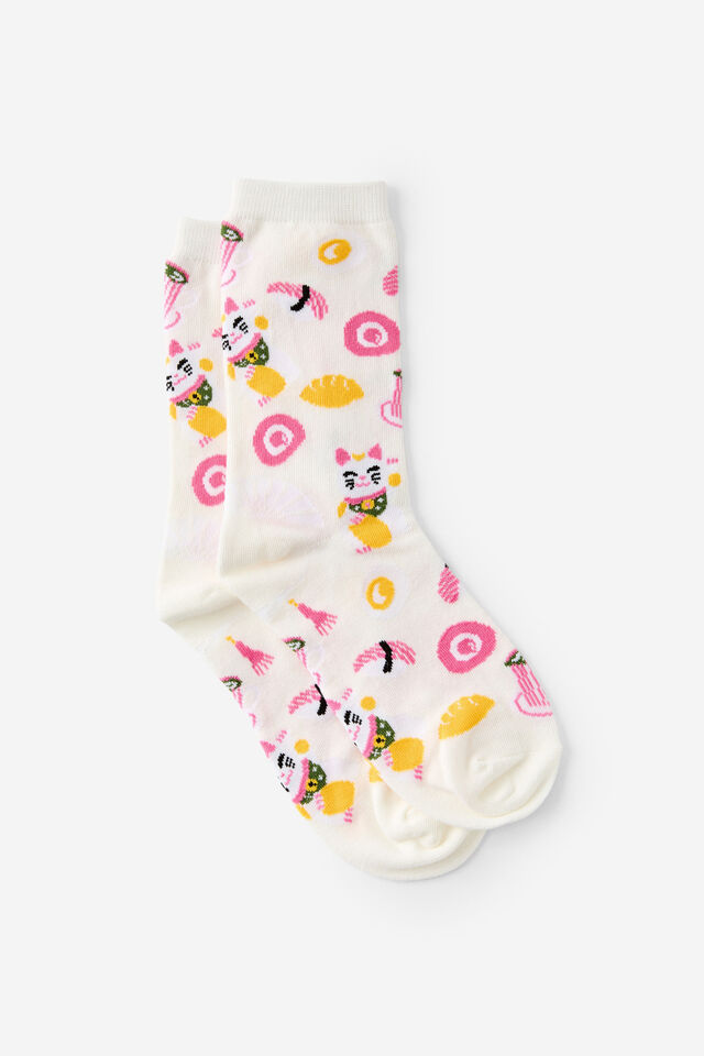 Socks, SUSHI AND MATCHA YDG