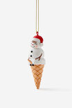 Select Colour: SNOWMAN ICECREAM!