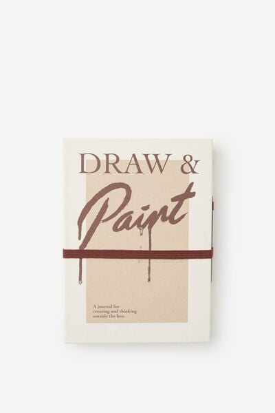 Premium B6 Activity Journal, DRAW & PAINT