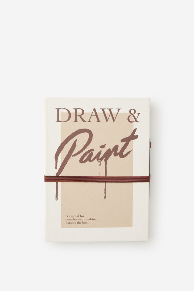 Premium B6 Activity Journal, DRAW & PAINT