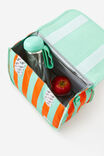 Mode Lunch Bag, SUMMER STRIPE ORANGE MINT - example image 2