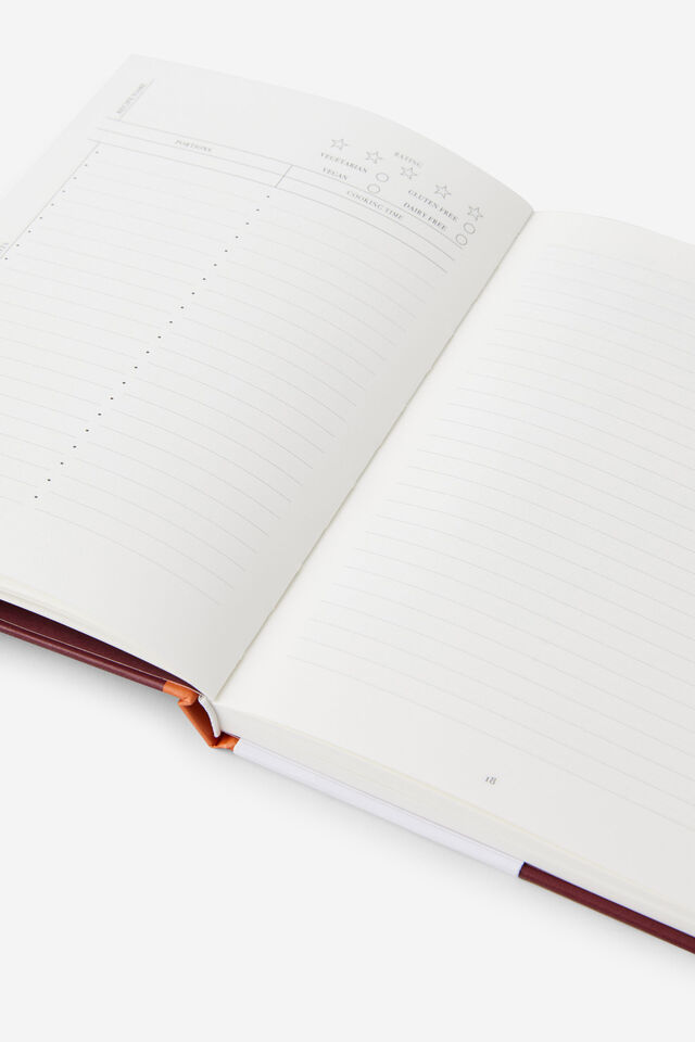 A5 Guided Journal, RECIPES