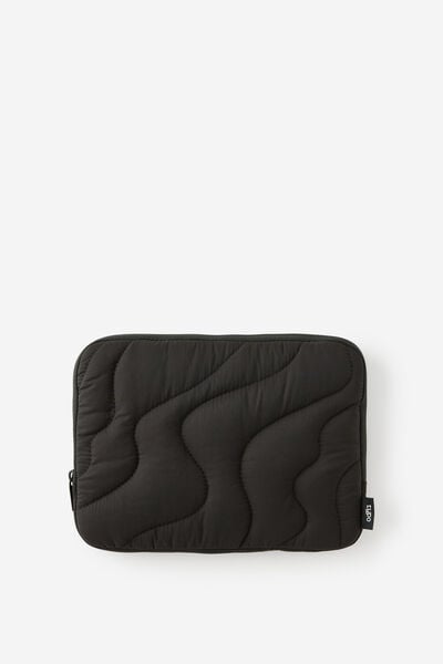 Campus 11 Inch Tablet Case, BLACK / QUILTED