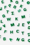 Iron On  Alpha Letters 52 Pcs, KITSCH CHRISTMAS - example image 1