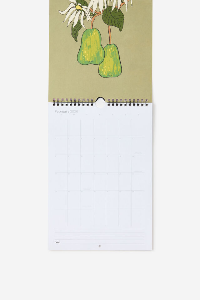 2026 Get A Date Wall Calendar, WOODLAND