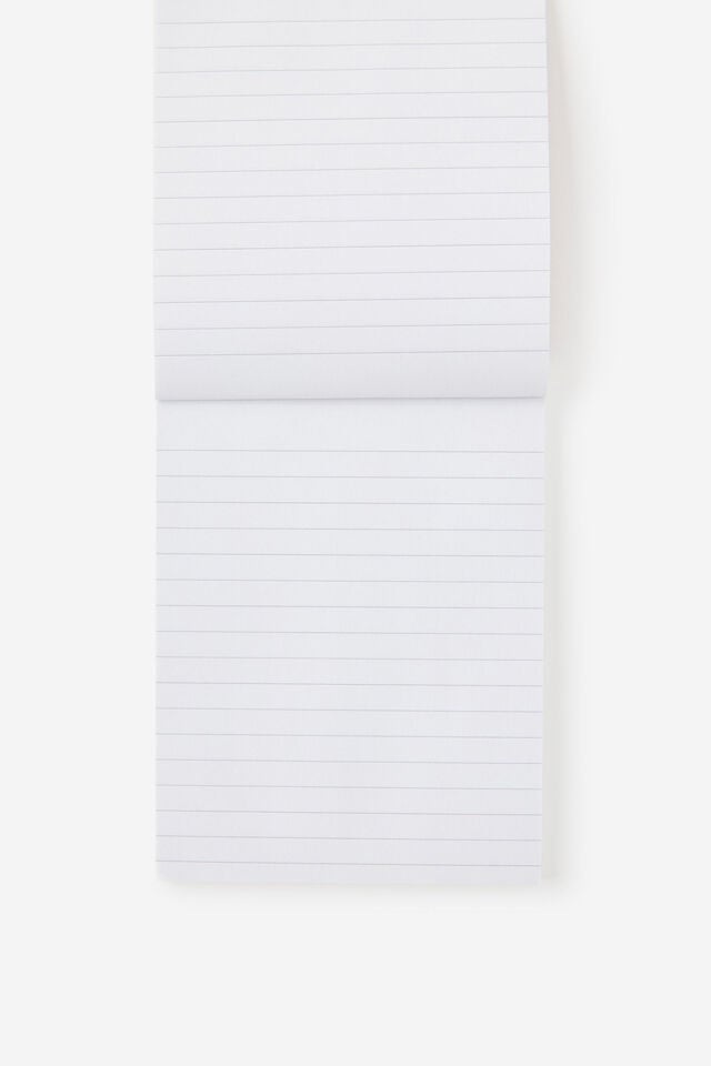 A6 Lined Notepad, SWEET RED