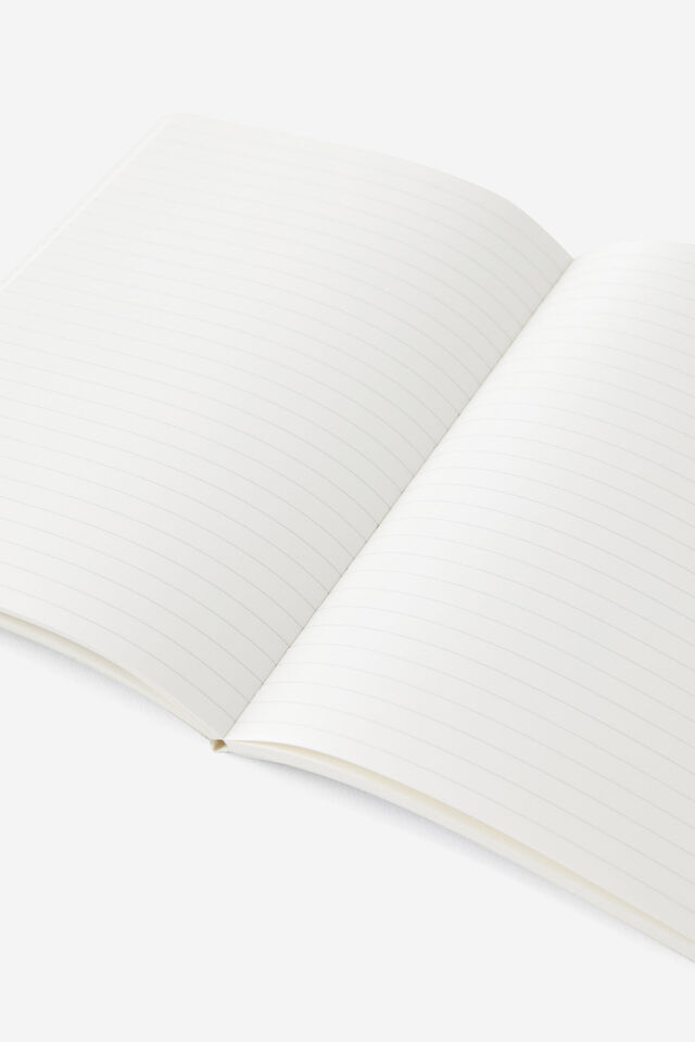 Personalised A5 Soft Cover Lined Notebook, NORTH SEA