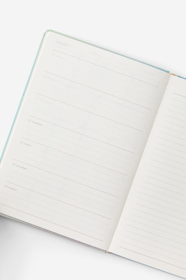 2026 A5 Weekly Hard Metro Diary, Diffusion Chai