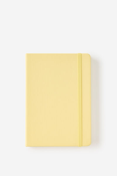 Metro B6 Hard Lined Notebook, Limoncello