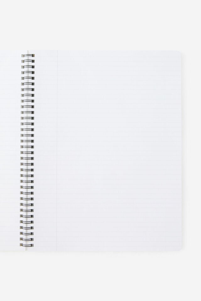 A4 Spiral Lined Notebook, LIMONCELLO