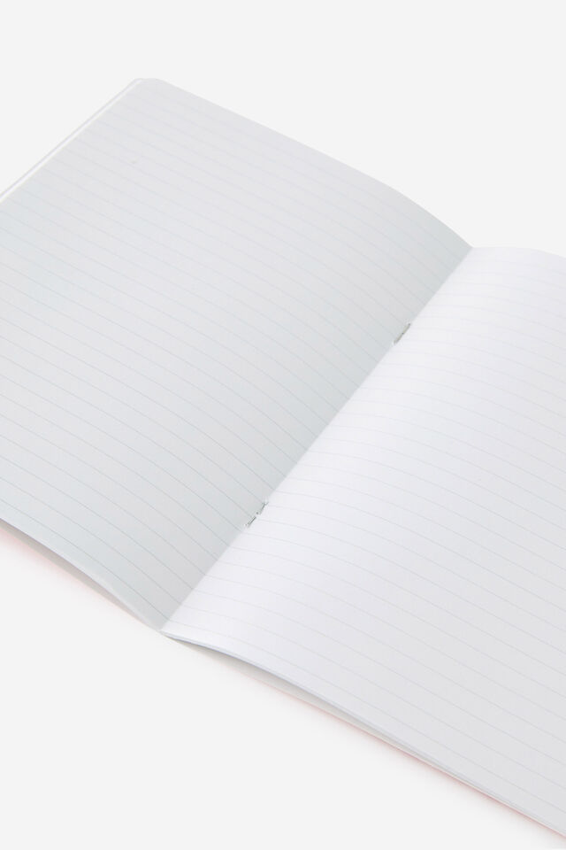 A5 Stapled Notebook, STRAWBERRY MILK