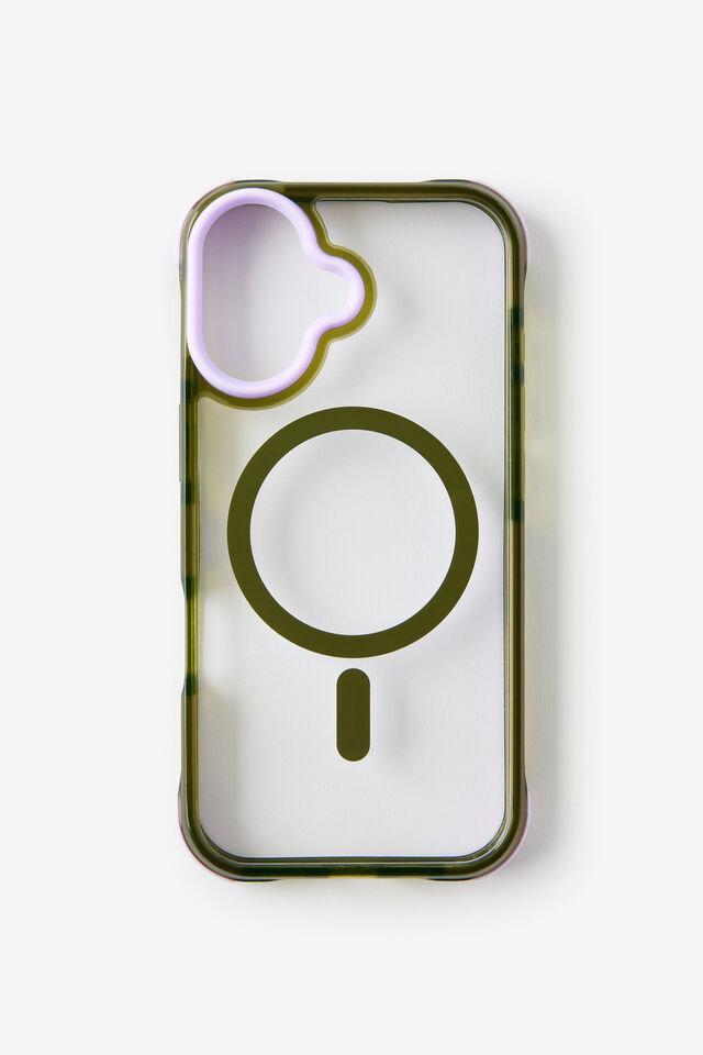 Active Shockproof Case Iphone 17, OLIVE/ORCHID
