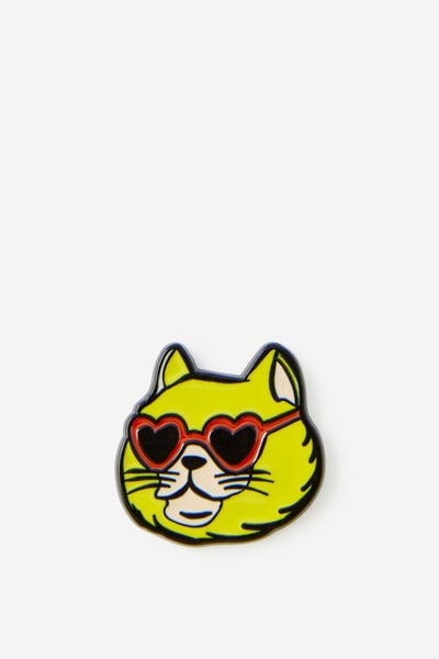 Enamel Sticker Individual, COOL CAT