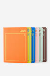2027 A5 Daily Diary 12Pk Box Set, OPEN AGENDA - example image 3