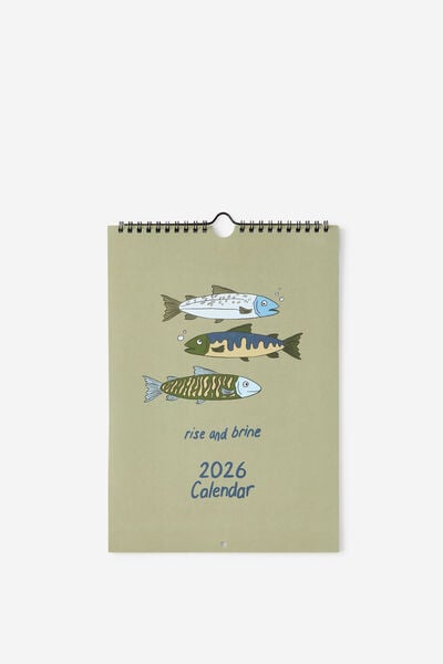 2026 Get A Date Wall Calendar, ANIMALS