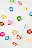Novelty Christmas String Lights, REFLECTIVE FLOWERS - example image 2