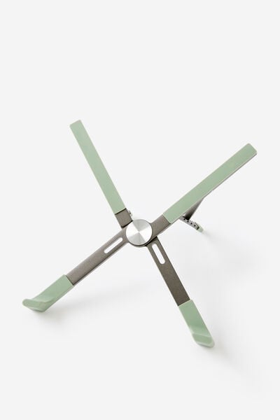 Foldaway Laptop Stand, TYPO GREEN