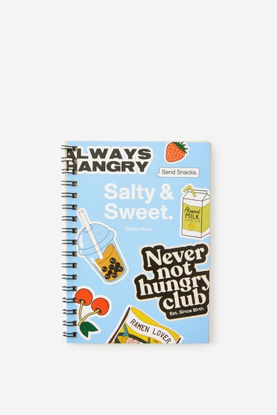 Stick It Sticker Book, SALTY & SWEET