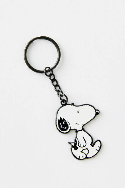 Collab Enamel Keyring, LCN PEA/ SNOOPY