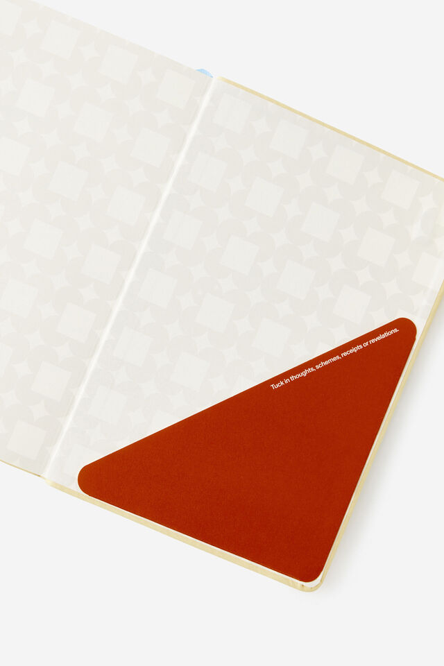 A5 Hard Cover Lined Notebook, CIRCLE PLACEMENT