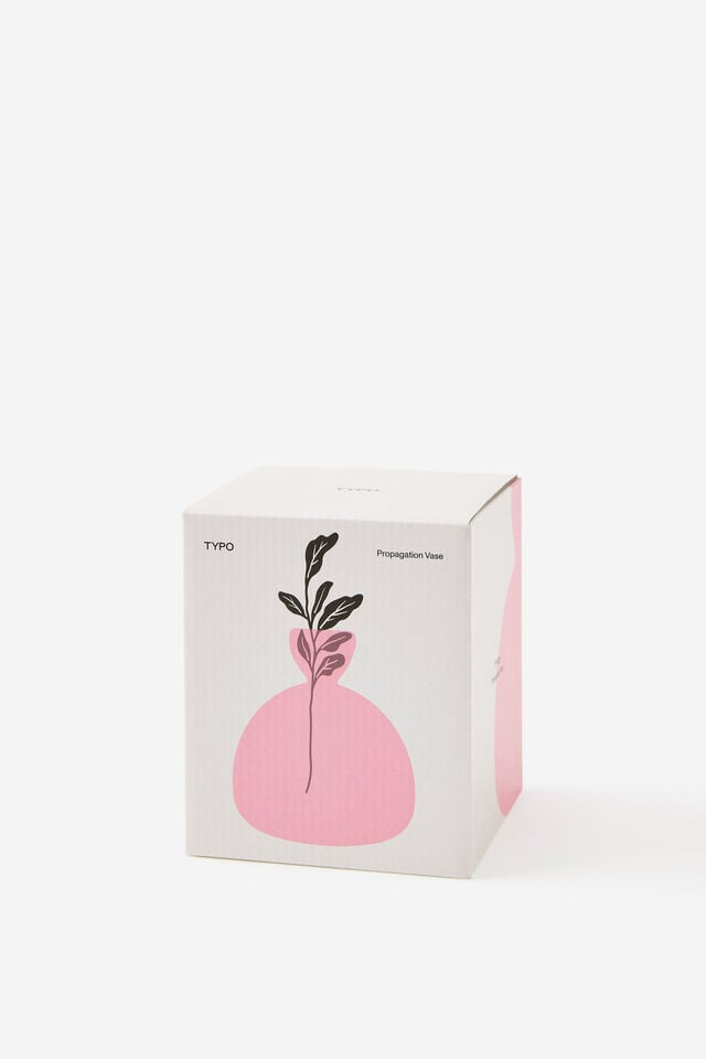 Small Propagation Vase, STRAWBERRY MILK