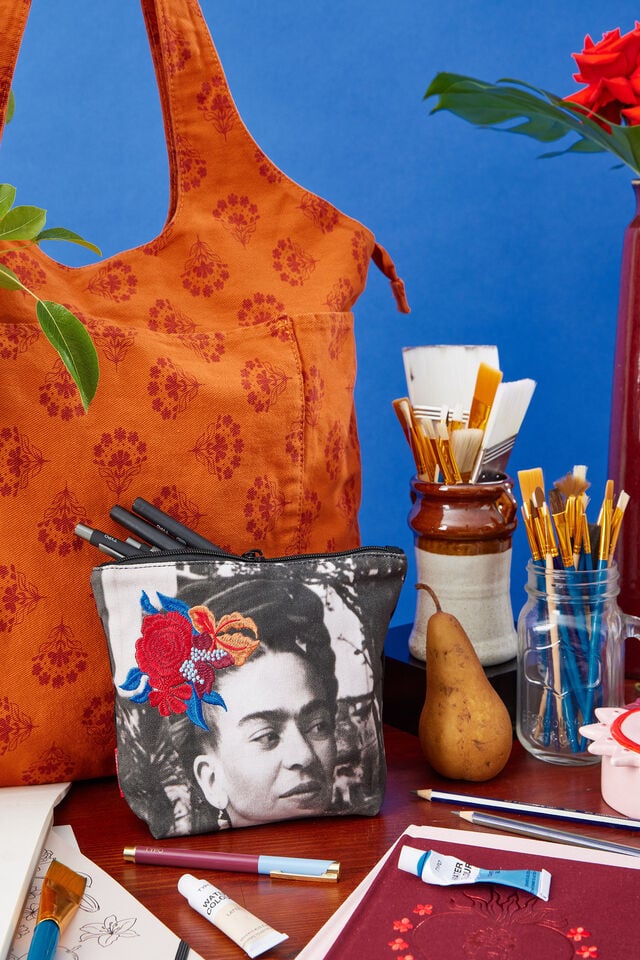 Loft Wellness Tote, BURNT ORANGE / FLORAL