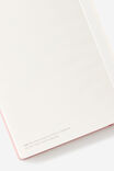 Metro A5 Hard Lined Notebook, Cabernet - alternate image 4