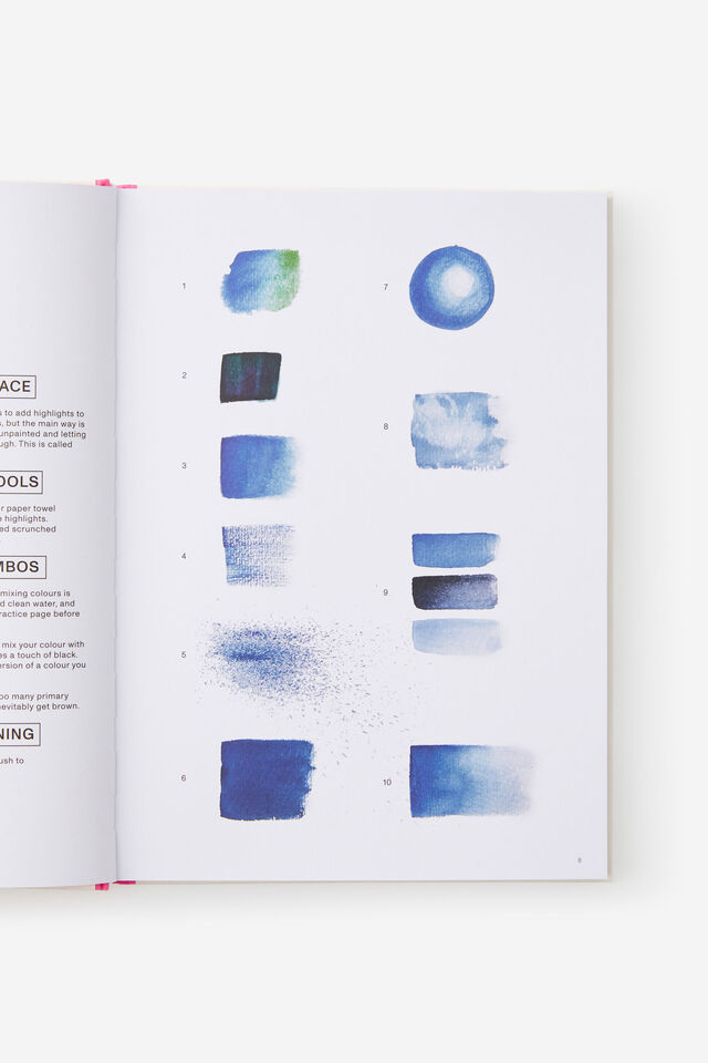 A4 Luxe Upskill Activity Journal, WATERCOLOUR FLOWERS & PLANTS